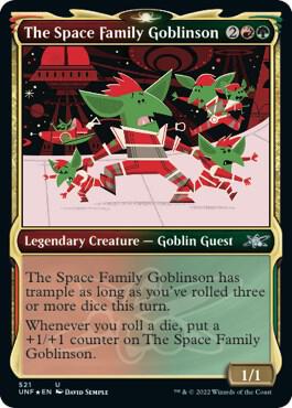 The Space Family Goblinson Showcase Galaxy Foil (Unfinity)  - undefined | Good Games North