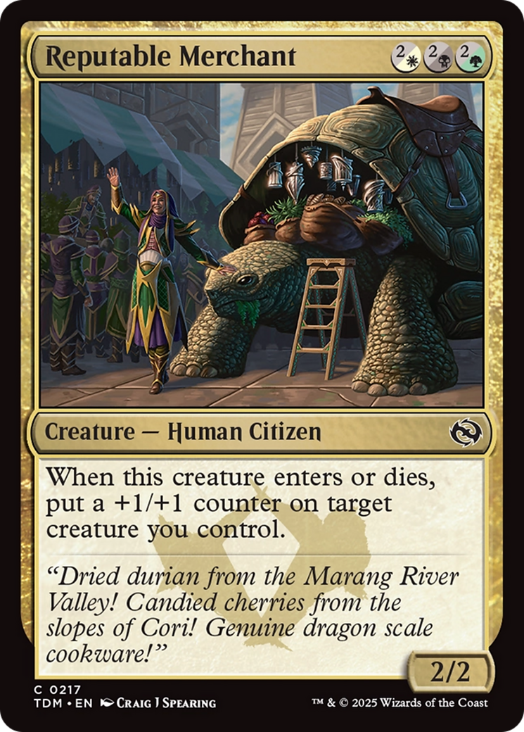 Reputable Merchant [Tarkir: Dragonstorm] | Good Games North