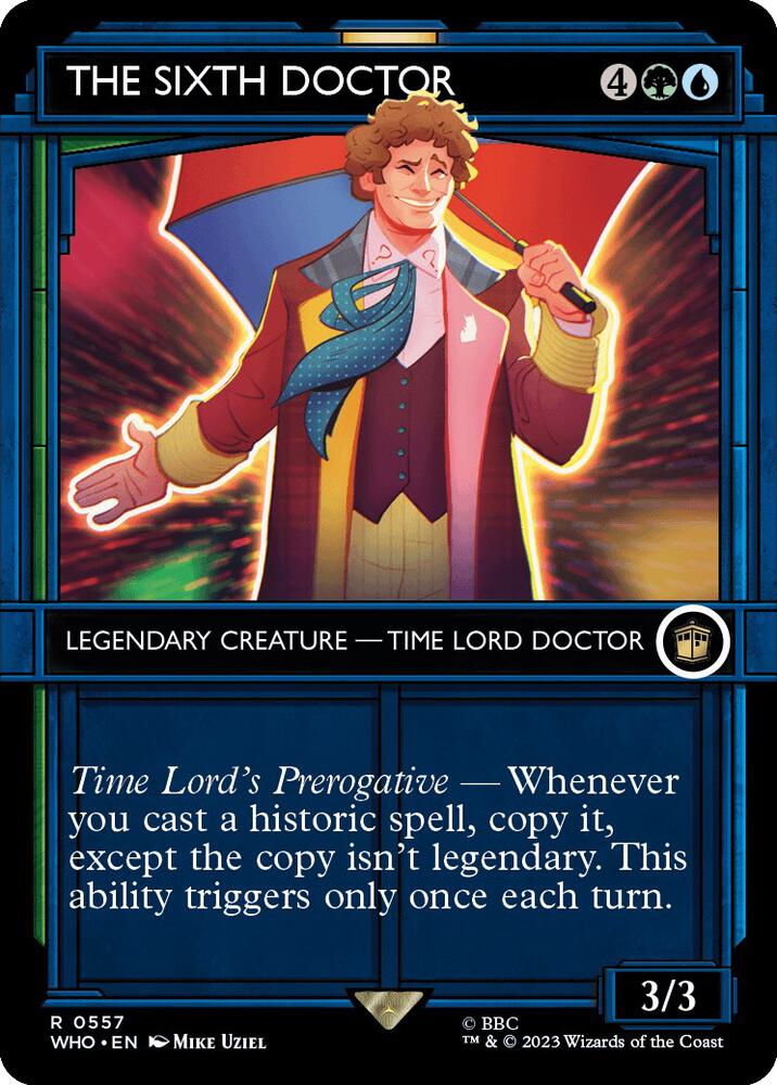 The Sixth Doctor Showcase (Universes Beyond: Doctor Who)  - undefined | Good Games North