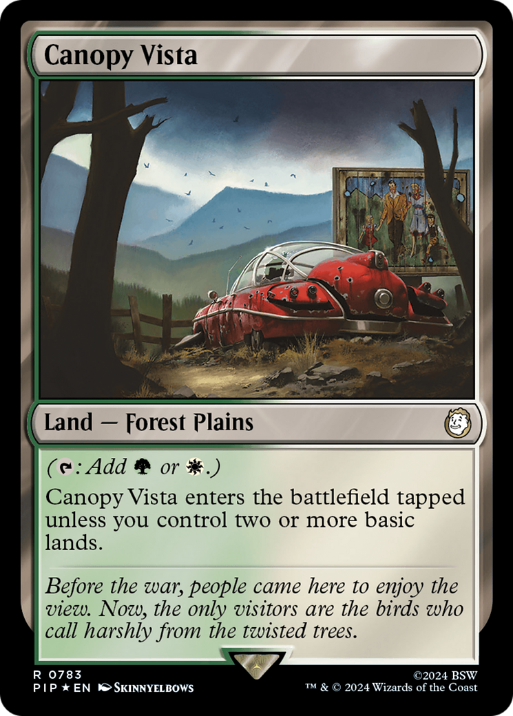 Canopy Vista (Surge Foil) [Fallout] | Good Games North