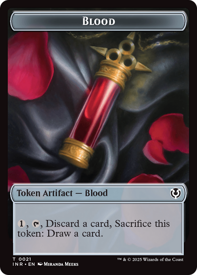 Zombie (0010) // Blood Double-Sided Token [Innistrad Remastered Tokens] | Good Games North