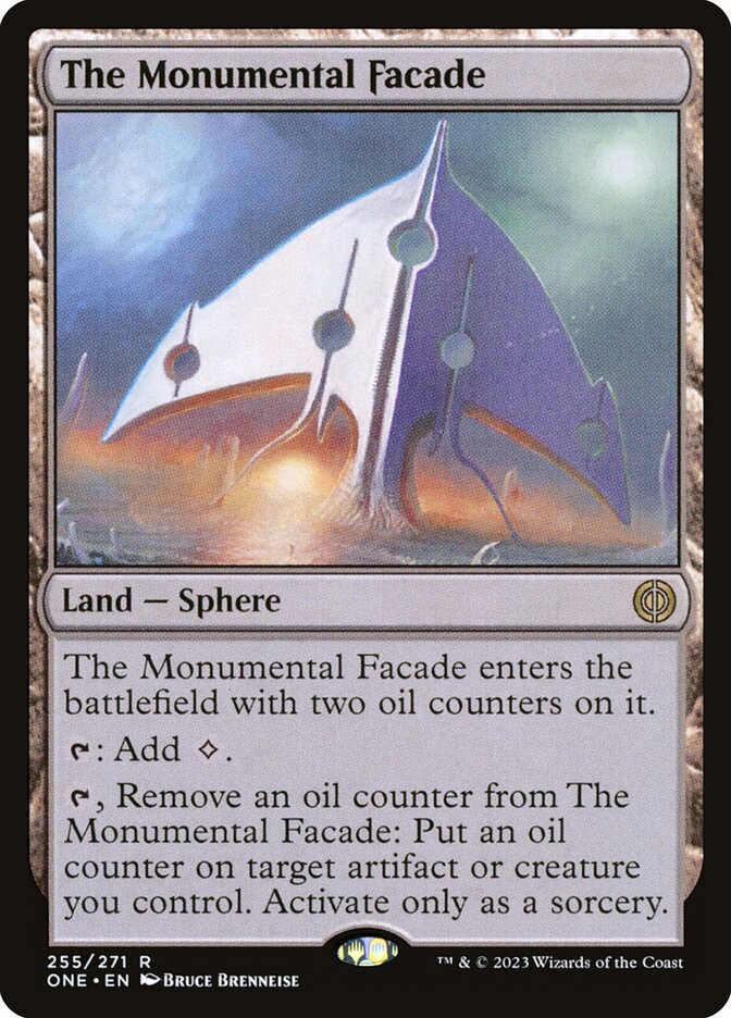 The Monumental Facade 255 (Phyrexia: All Will Be One)  | Good Games North