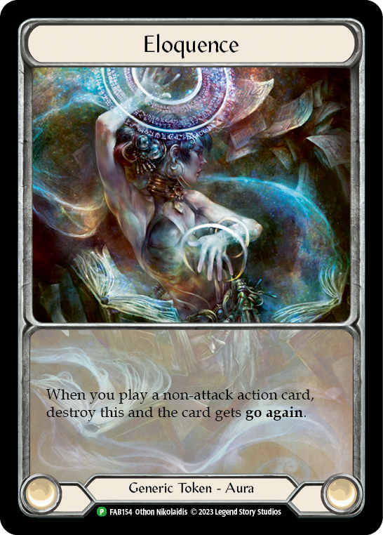 Eloquence [FAB154] (Promo)  Cold Foil | Good Games North