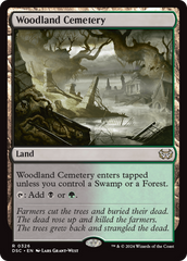 Woodland Cemetery [Duskmourn: House of Horror Commander] | Good Games North