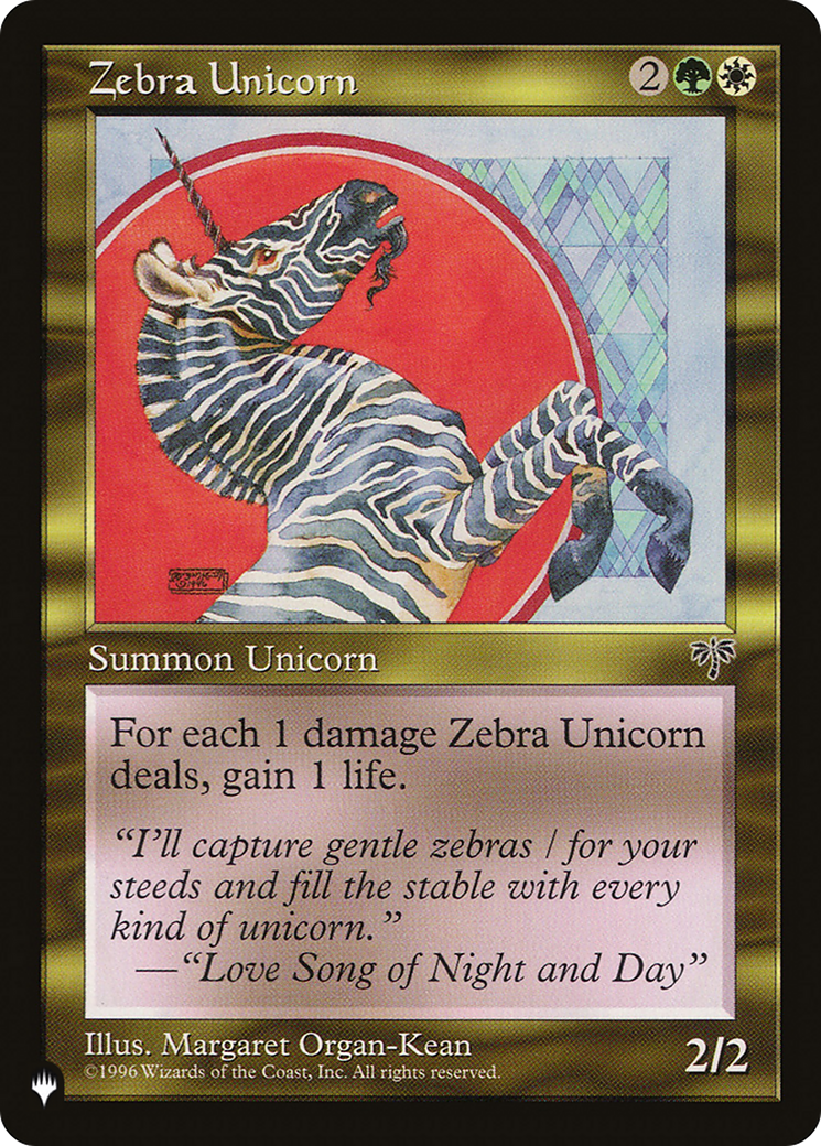 Zebra Unicorn [The List] | Good Games North