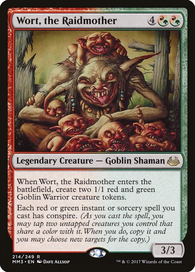 Wort, the Raidmother 214/249 (Modern Masters 2017)  | Good Games North