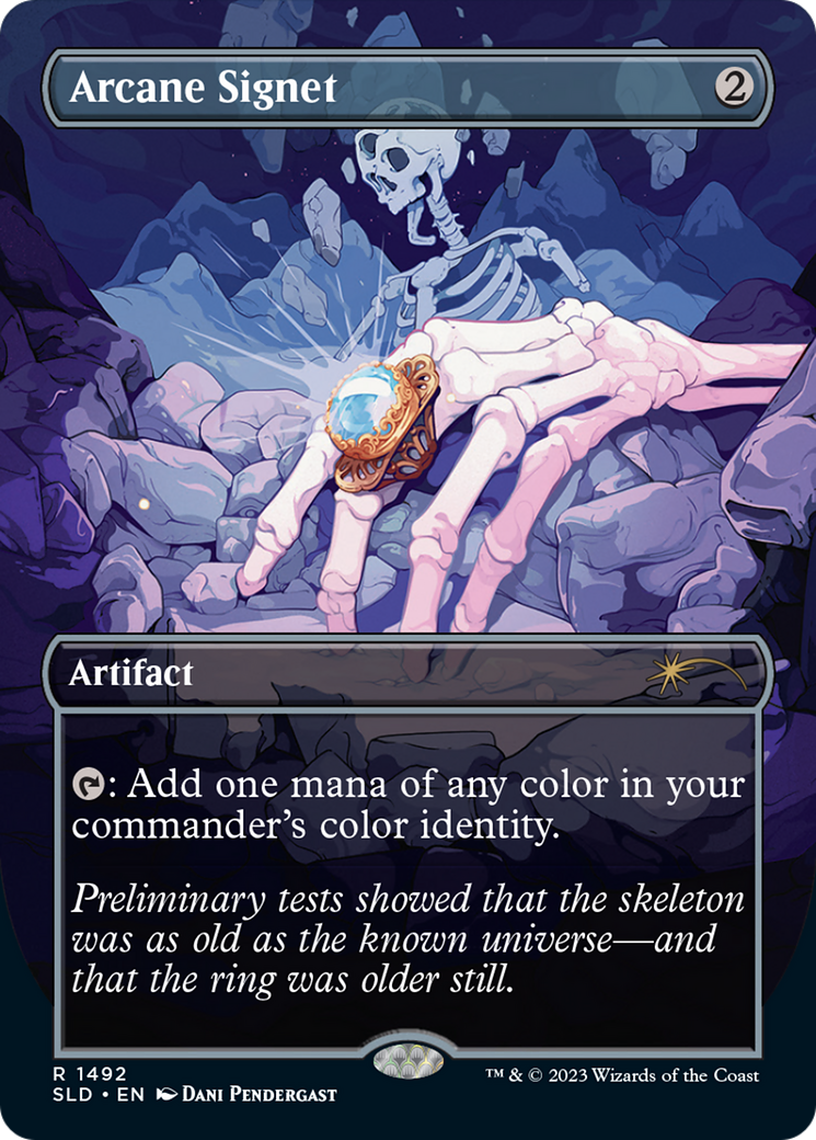 Arcane Signet (1492) (Galaxy Foil) [Secret Lair Drop Series] | Good Games North