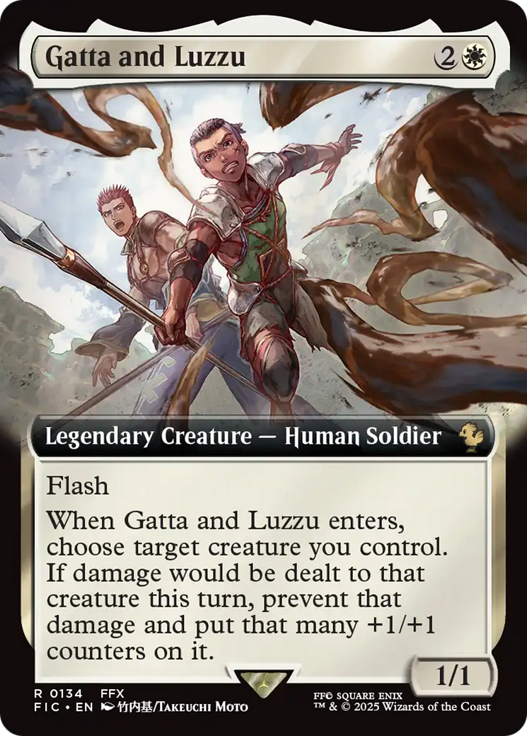 Gatta and Luzzu (Extended Art) [FINAL FANTASY Commander] | Good Games North