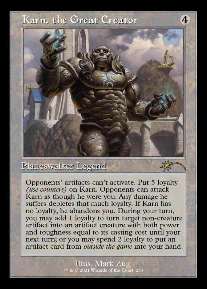 Karn, the Great Creator (Retro) [Secret Lair Drop Series] | Good Games North