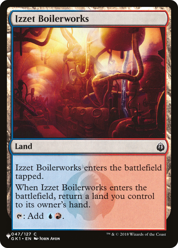 Izzet Boilerworks (GK1) [The List] | Good Games North
