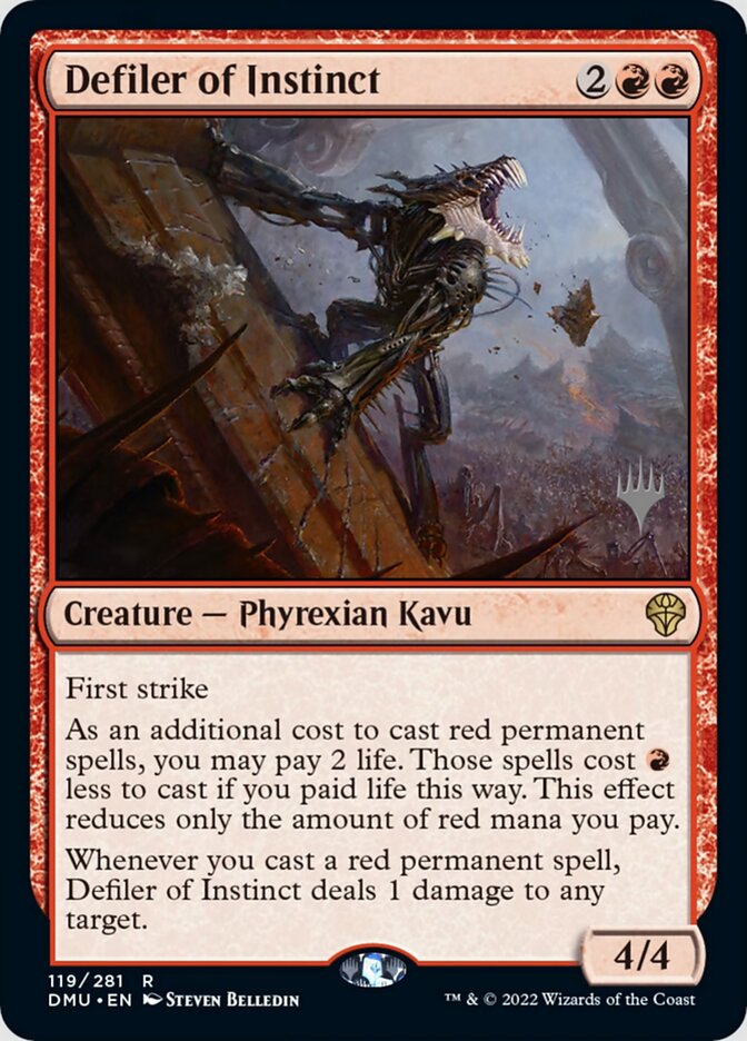 Defiler of Instinct (Promo Pack) [Dominaria United Promos] | Good Games North