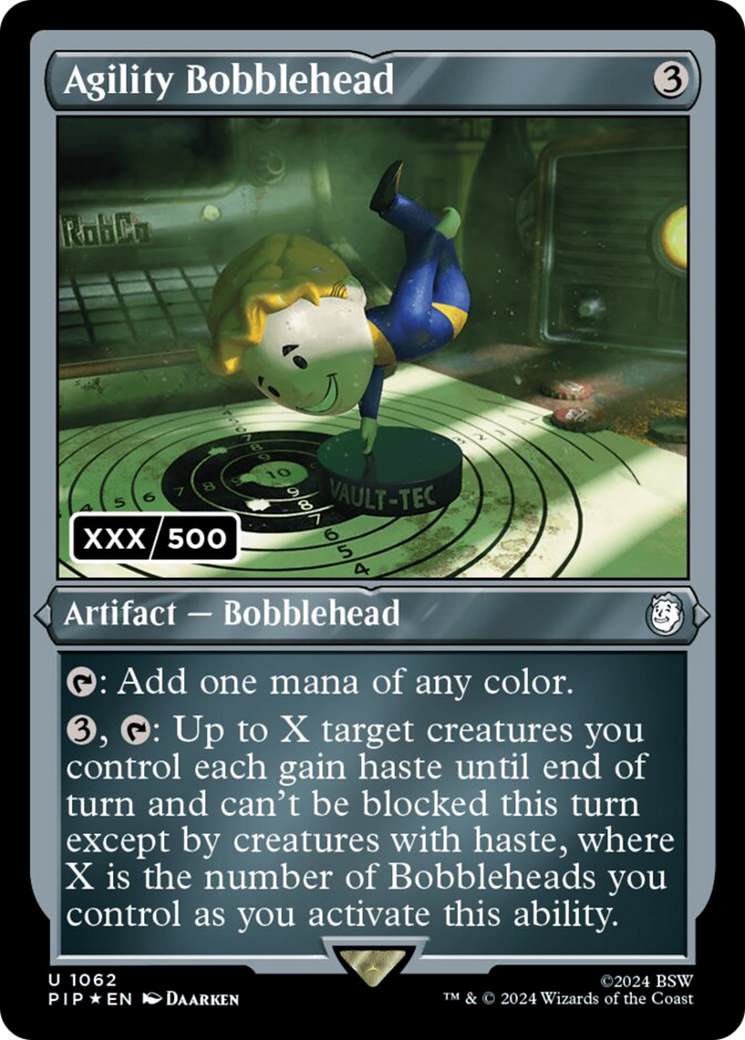Agility Bobblehead (Serial Numbered) [Fallout] | Good Games North