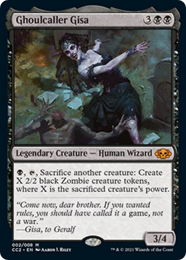 Ghoulcaller Gisa 2/8 (Commander Collection: Black)  | Good Games North