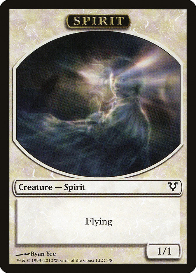 Spirit Token (3/8) [Avacyn Restored Tokens] | Good Games North