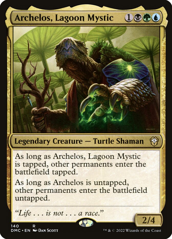 Archelos, Lagoon Mystic (Commander: Dominaria United)  | Good Games North