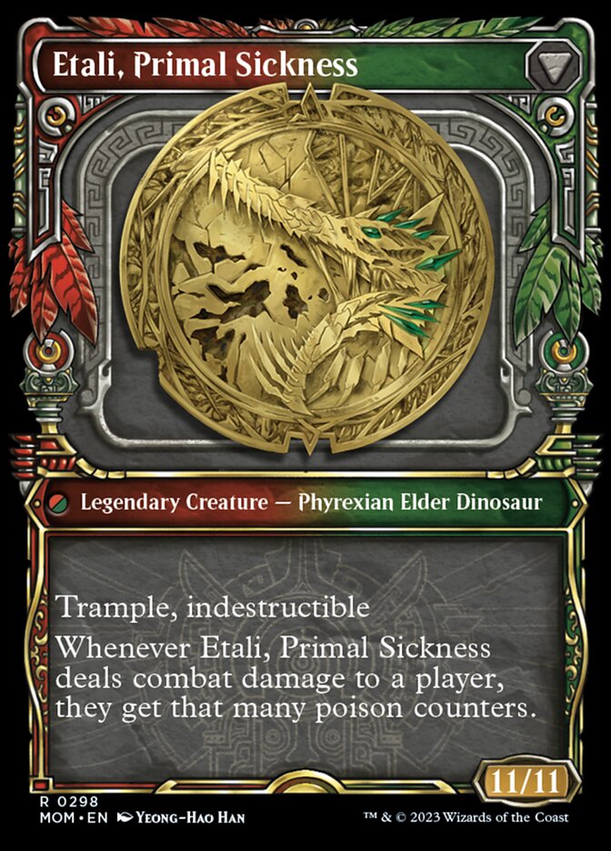Etali, Primal Conqueror // Etali, Primal Sickness (Showcase Planar Booster Fun) [March of the Machine] | Good Games North