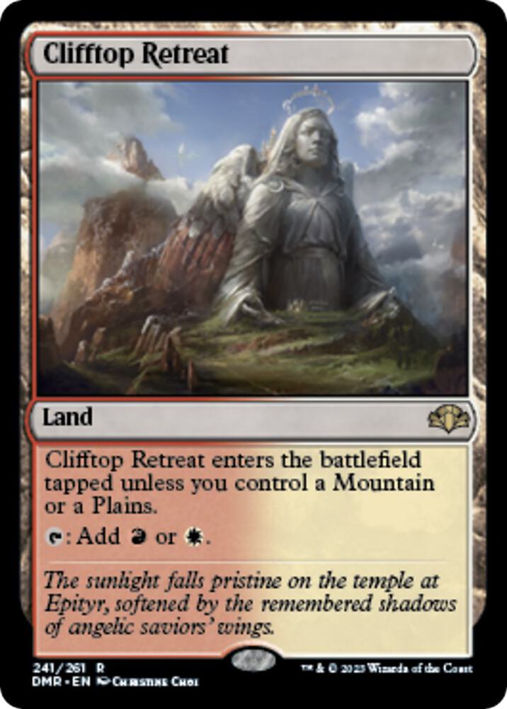 Clifftop Retreat (Dominaria Remastered)  - undefined | Good Games North