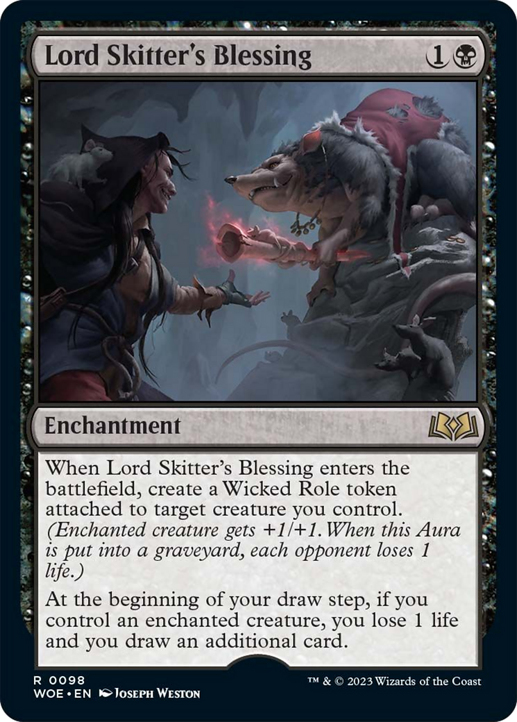 Lord Skitter's Blessing [Wilds of Eldraine] | Good Games North