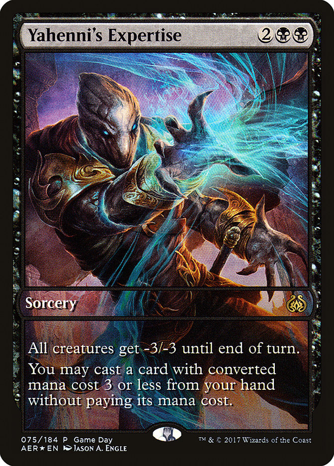 Yahenni's Expertise (Game Day) [Aether Revolt Promos] | Good Games North