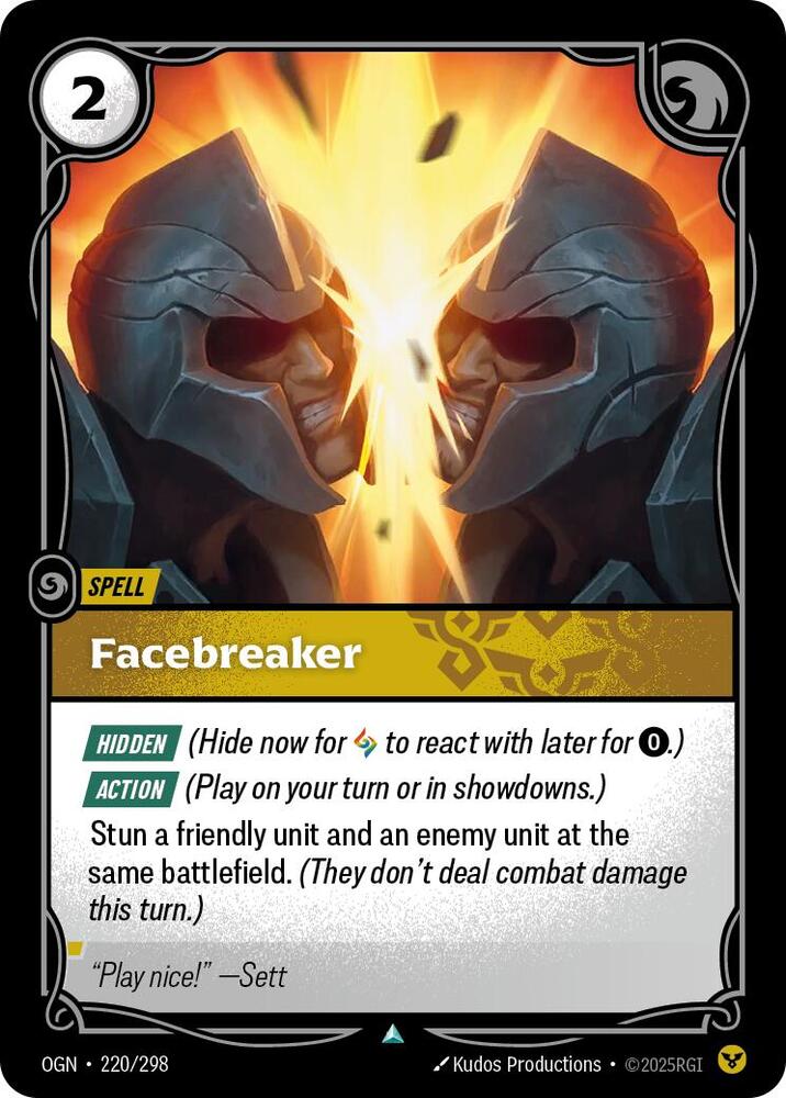 Facebreaker (Origins)  - Foil | Good Games North