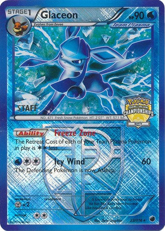 Glaceon (023/116) (City Championships) (Staff) [League & Championship Cards] | Good Games North