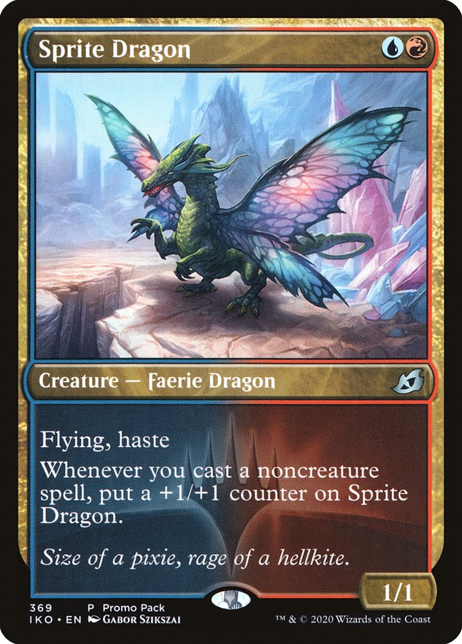 Sprite Dragon (Promo Pack) [Ikoria: Lair of Behemoths Promos] | Good Games North