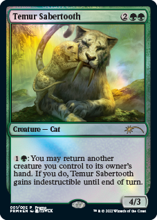 Temur Sabertooth [Year of the Tiger 2022] | Good Games North