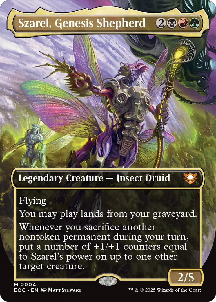Szarel, Genesis Shepherd (Borderless) [Edge of Eternities Commander] | Good Games North