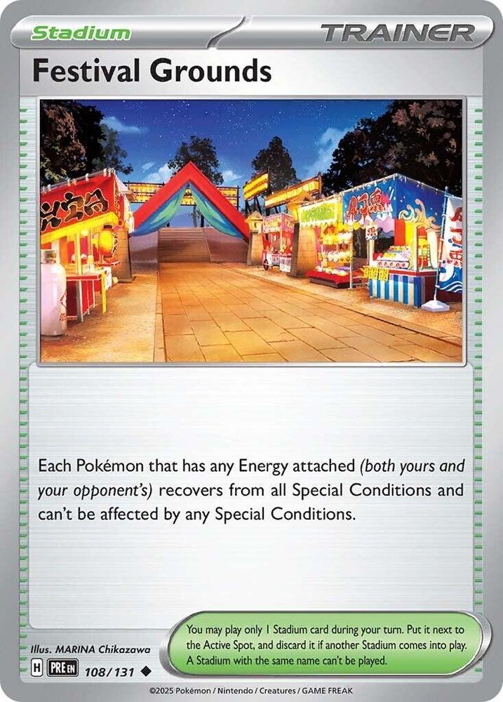 Festival Grounds 108/131 (SV: Prismatic Evolutions)  | Good Games North