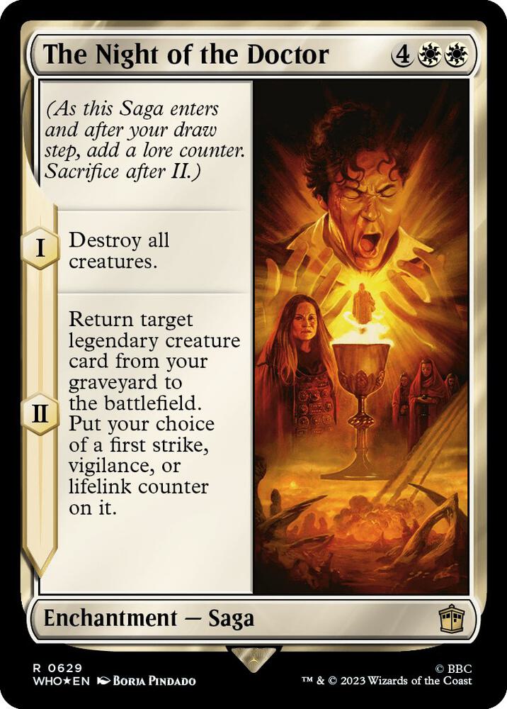 The Night of the Doctor Surge Foil (Universes Beyond: Doctor Who)  - Foil | Good Games North