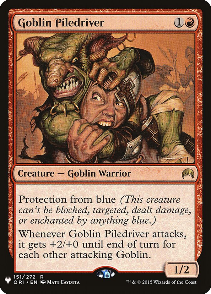 Goblin Piledriver [Mystery Booster] | Good Games North
