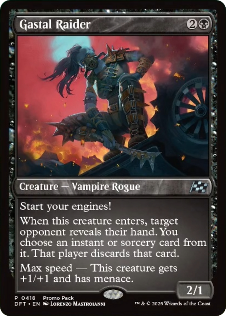 Gastal Raider (Promo Pack) [Aetherdrift Promos] | Good Games North
