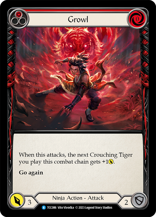 Growl (Red) [TCC086] (Round the Table: TCC x LSS) | Good Games North