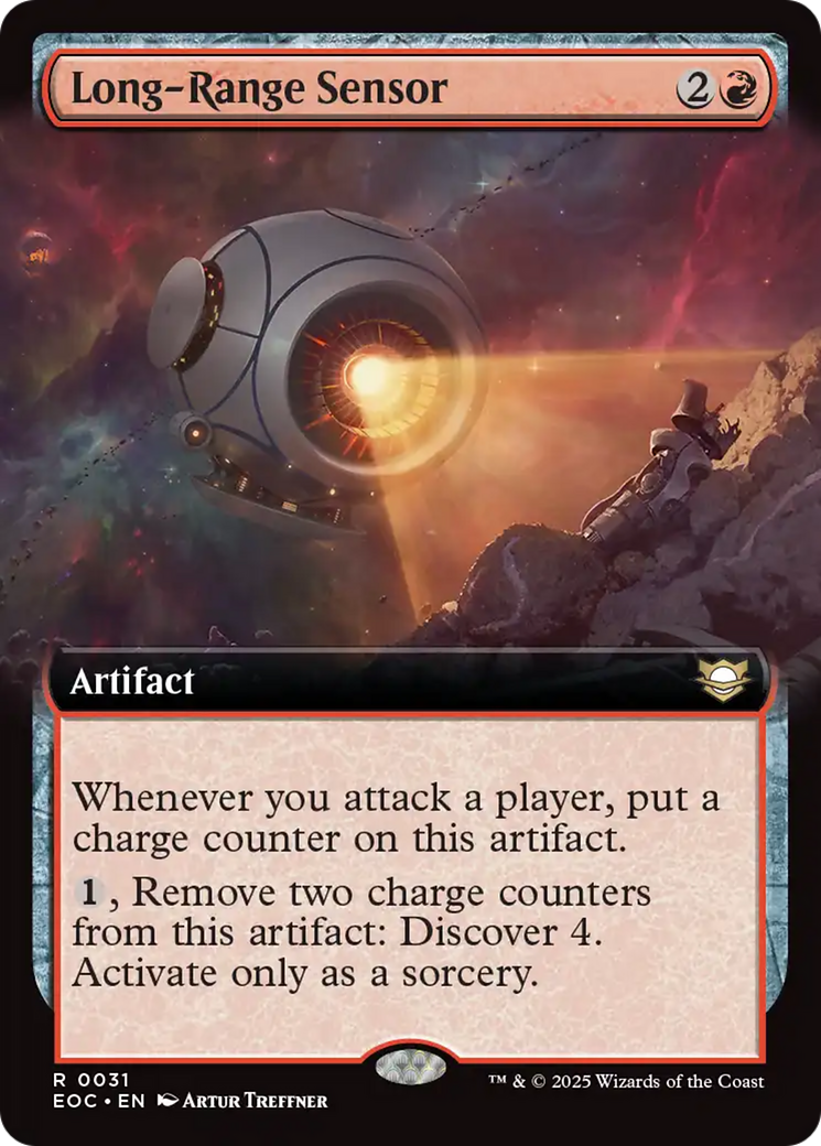 Long-Range Sensor (Extended Art) [Edge of Eternities Commander] | Good Games North