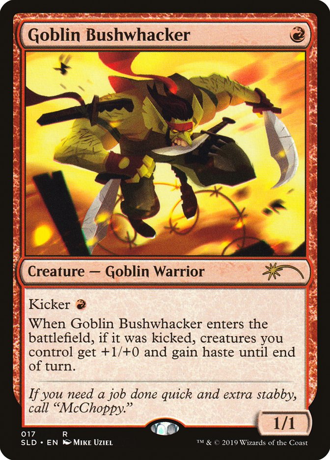 Goblin Bushwhacker [Secret Lair Drop Series] | Good Games North