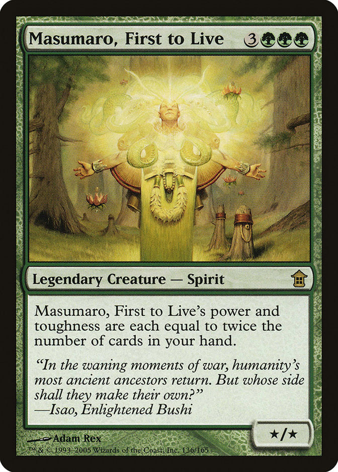 Masumaro, First to Live 136/165 (Saviors of Kamigawa)  | Good Games North