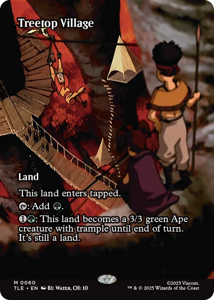 Treetop Village (Borderless) [Avatar: The Last Airbender: Eternal-Legal] | Good Games North