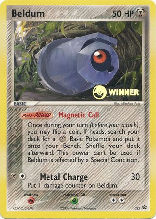 Beldum (022) (Winner Promo) [League & Championship Cards] | Good Games North