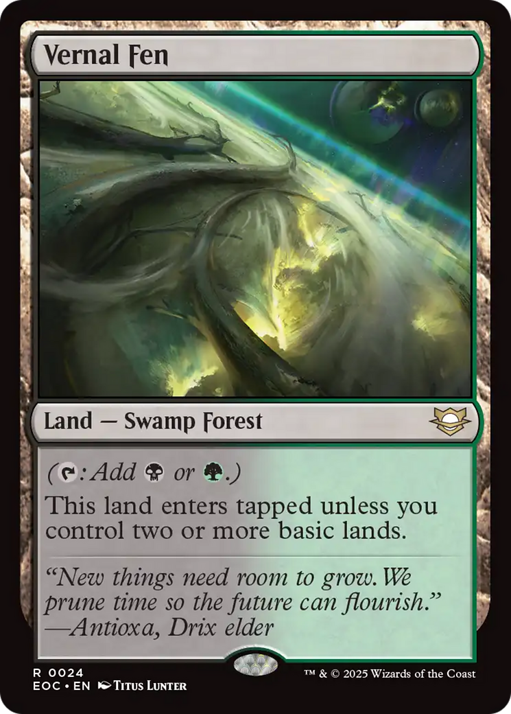 Vernal Fen [Edge of Eternities Commander] | Good Games North