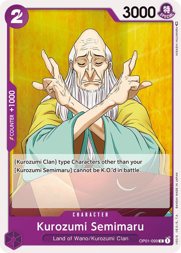 Kurozumi Semimaru [Romance Dawn] | Good Games North