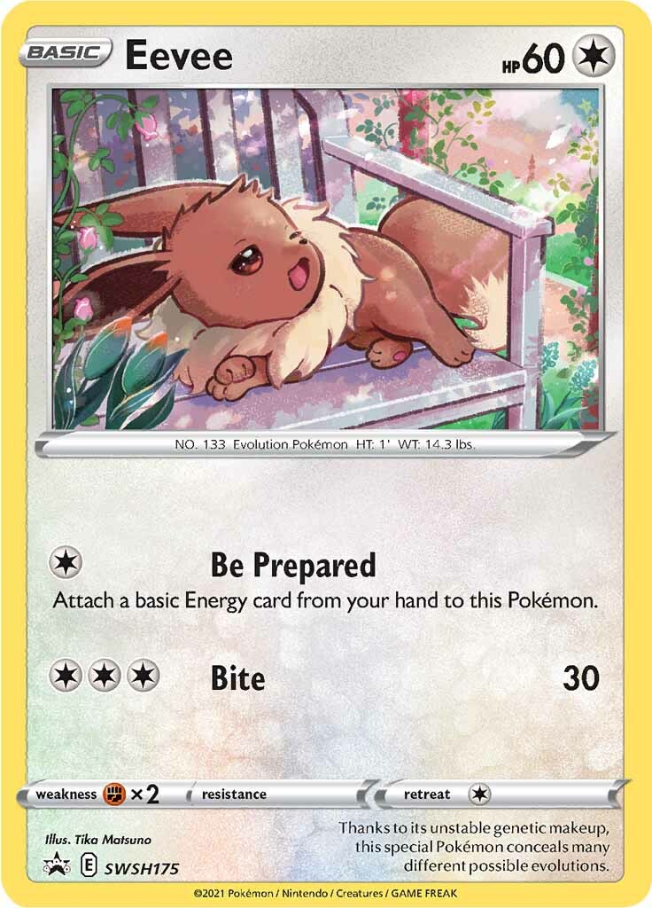 Eevee (SWSH175) [Sword & Shield: Black Star Promos] | Good Games North