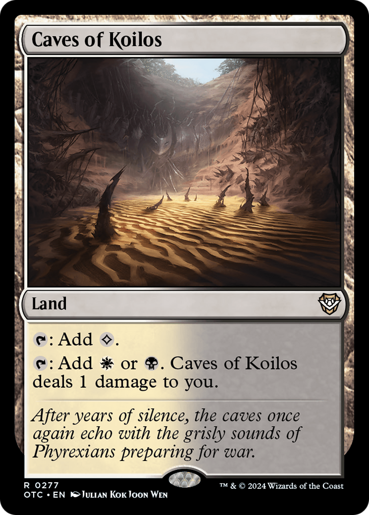 Caves of Koilos [Outlaws of Thunder Junction Commander] | Good Games North
