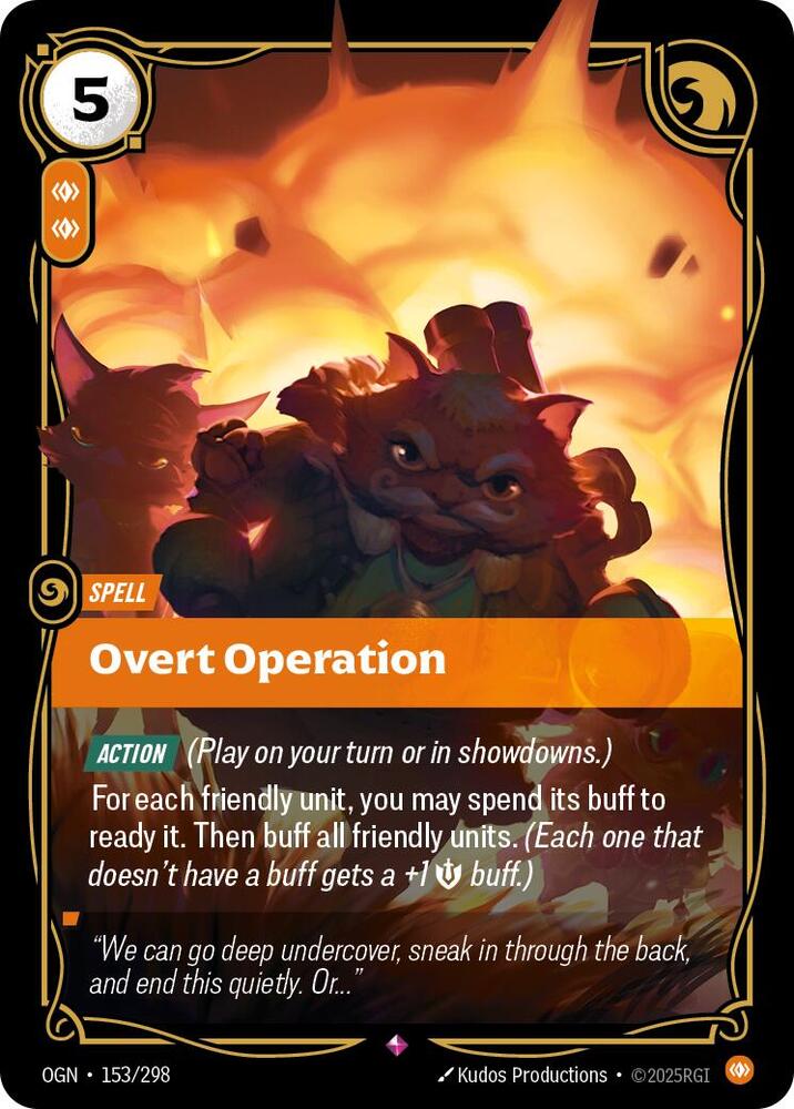 Overt Operation (Origins)  - Foil | Good Games North