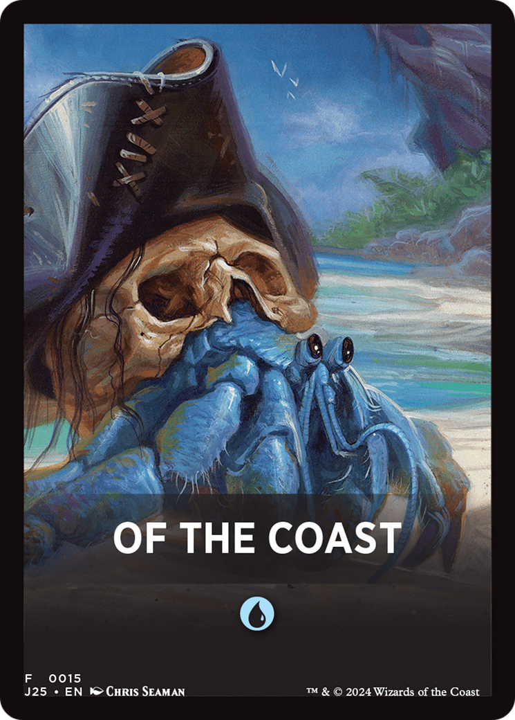Of The Coast Theme Card [Foundations Jumpstart Front Cards] | Good Games North