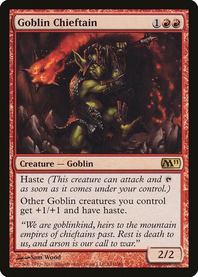 Goblin Chieftain (Magic 2011 (M11))  | Good Games North