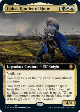 Galea Kindler of Hope Extended Art 317/62 (Commander: Adventures in the Forgotten Realms)  | Good Games North