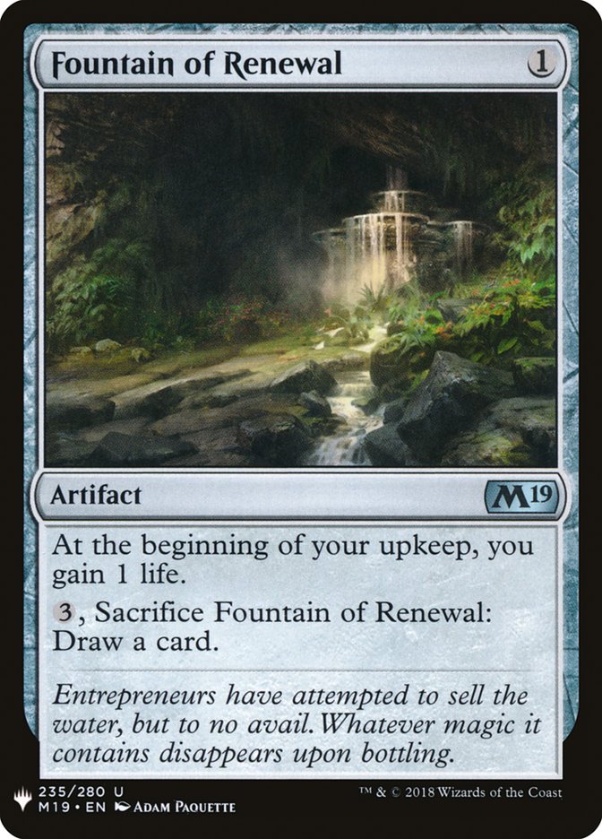 Fountain of Renewal [Mystery Booster] | Good Games North