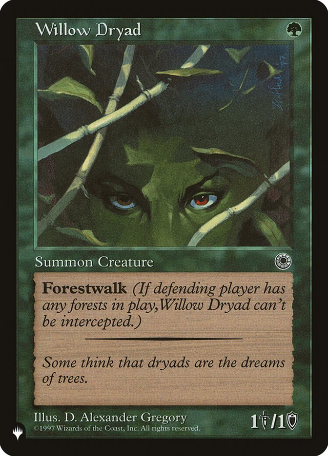 Willow Dryad [The List] | Good Games North