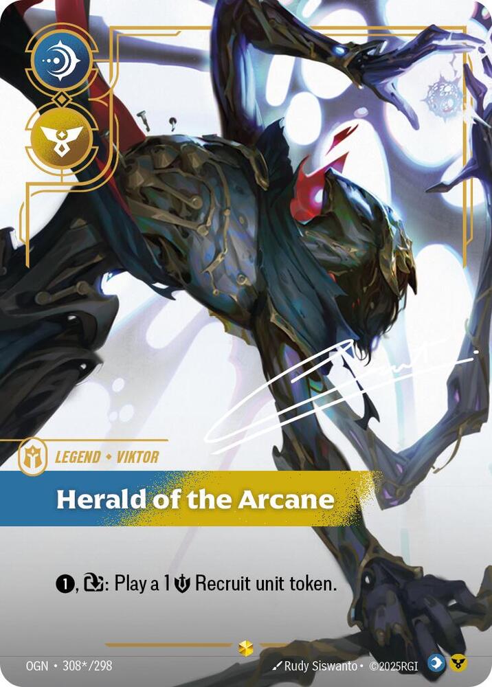 Viktor - Herald of the Arcane 308*/298 (Origins)  - Foil | Good Games North