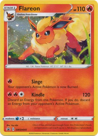 Flareon (SWSH041) [Sword & Shield: Black Star Promos] | Good Games North